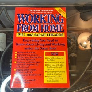 Book, working from home by Paul and Sarah Edwards